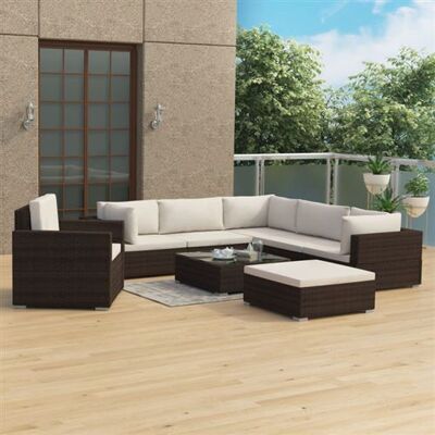 ALTRO Nova - Ensemble de Canapés de Jardin avec Coussins - Publicité ALTRO Nova - Ensemble de Canapés de Jardin avec Coussins - Publicité