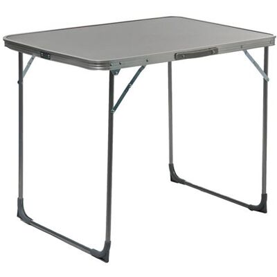 Non communiqué Table de jardin pliante en aluminium coloris gris, bleu - Longueur 80 x Profondeur 60 x Hauteur 70 cm - PEGANE - - Publicité Non communiqué Table de jardin pliante en aluminium coloris gris, bleu - Longueur 80 x Profondeur 60 x Hauteur 70 cm - PEGANE - - Publicité