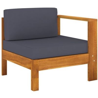 Canapé central avec 1 accoudoir - Mobilier de jardin - Publicité Canapé central avec 1 accoudoir - Mobilier de jardin - Publicité