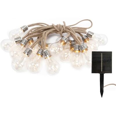 Non communiqué Guirlande solaire FANTASY STAR CORD 10 ampoules 8M 13 - Publicité Non communiqué Guirlande solaire FANTASY STAR CORD 10 ampoules 8M 13 - Publicité