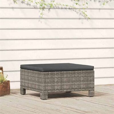 Non communiqué vidaXL Repose-pied de jardin avec coussin Gris Résine tressée, meuble de jardin, meuble de patio, pouf ottoman, pouf, meuble 362695 Gris - Publicité Non communiqué vidaXL Repose-pied de jardin avec coussin Gris Résine tressée, meuble de jardin, meuble de patio, pouf ottoman, pouf, meuble 362695 Gris - Publicité