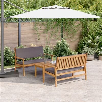 vidaXL Ensemble de Mobilier d'Extérieur - Bois d'Acacia Résistant aux Intempéries - Publicité vidaXL Ensemble de Mobilier d'Extérieur - Bois d'Acacia Résistant aux Intempéries - Publicité