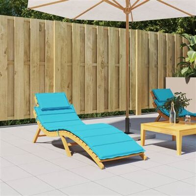 vidaXL - vidaXL 3514 - Turquoise - Tissu Oxford - Coussin de chaise longue - Publicité vidaXL - vidaXL 3514 - Turquoise - Tissu Oxford - Coussin de chaise longue - Publicité