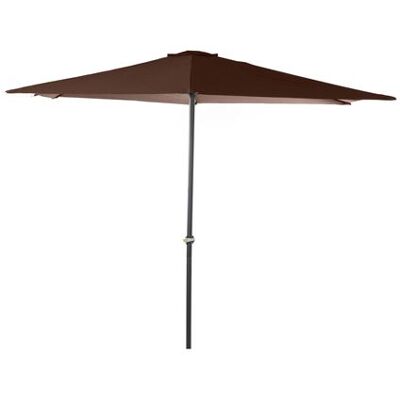 Non communiqué Parasol pliable marron - Largeur 270 x Hauteur 250 x Profondeur 270 cm -PEGANE- Marron - Publicité Non communiqué Parasol pliable marron - Largeur 270 x Hauteur 250 x Profondeur 270 cm -PEGANE- Marron - Publicité