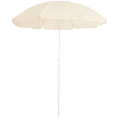 Parasole de jardin avec poteau en acier couleur sable vidaXL - Parasole de jardin - Publicité Parasole de jardin avec poteau en acier couleur sable vidaXL - Parasole de jardin - Publicité