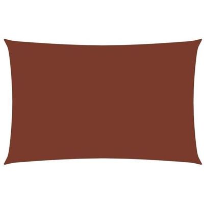 vidaXL Voile d'ombre Rectangulaire 2,5x5m Terre cuite Résistant UV - Publicité vidaXL Voile d'ombre Rectangulaire 2,5x5m Terre cuite Résistant UV - Publicité