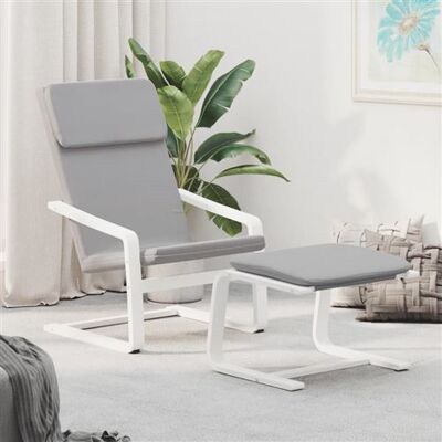VIDAXL Fauteuil relax avec repose-pieds - Mobilier confortable - Publicité VIDAXL Fauteuil relax avec repose-pieds - Mobilier confortable - Publicité