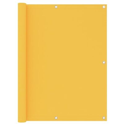 Écran de balcon jaune vidaXL 120x400 cm Tissu Oxford - Écran de balcon - Publicité Écran de balcon jaune vidaXL 120x400 cm Tissu Oxford - Écran de balcon - Publicité