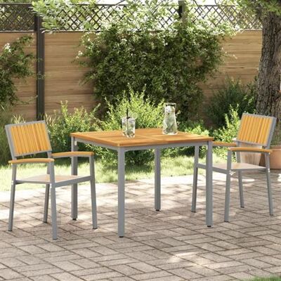 Chaises d'extérieur beiges empilables VidaXL - Mobilier - Publicité Chaises d'extérieur beiges empilables VidaXL - Mobilier - Publicité