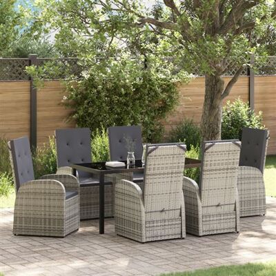 GENERIC - GFR77 - Gris PolyRattan - Ensemble de jardin - Publicité GENERIC - GFR77 - Gris PolyRattan - Ensemble de jardin - Publicité