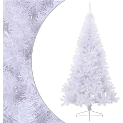 Non communiqué vidaXL Kunstkerstboom met standaard half 210 cm PVC groen328420 Blanc - Publicité Non communiqué vidaXL Kunstkerstboom met standaard half 210 cm PVC groen328420 Blanc - Publicité