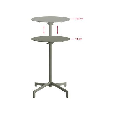 Versa - Table de terrasse mange-debout - Vert - 600x600 - Table - Publicité Versa - Table de terrasse mange-debout - Vert - 600x600 - Table - Publicité