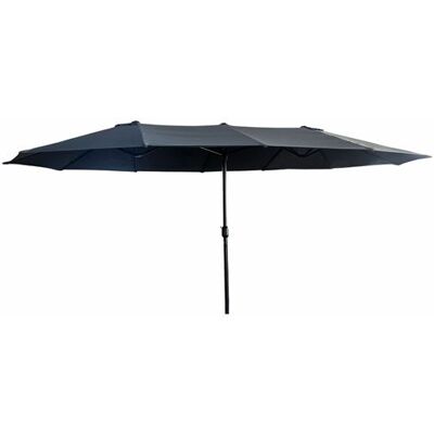 AKORD TILIA Parasol Double de Jardin - 460x270x245 cm - Publicité AKORD TILIA Parasol Double de Jardin - 460x270x245 cm - Publicité