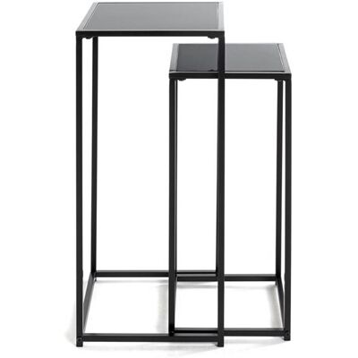Non communiqué Lot de 2 portes plantes en métal coloris noir - PEGANE - Noir - Publicité Non communiqué Lot de 2 portes plantes en métal coloris noir - PEGANE - Noir - Publicité