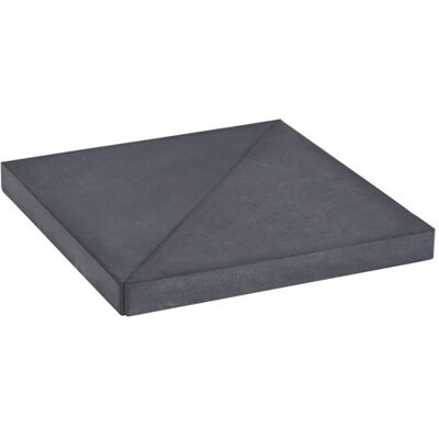 VidaXL Socle pour Parasol en Granit Carré 15kg - Support pour Ombrelle - Publicité VidaXL Socle pour Parasol en Granit Carré 15kg - Support pour Ombrelle - Publicité