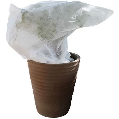 Linxor Lot de 2 housses de protection pour plantes - 2.20 x 4.40 m - 30g/m2 - Blanc Blanc - Publicité Linxor Lot de 2 housses de protection pour plantes - 2.20 x 4.40 m - 30g/m2 - Blanc Blanc - Publicité