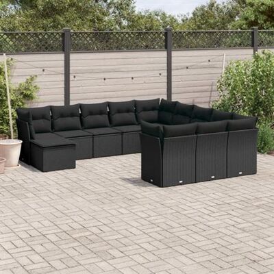 Non communiqué vidaXL Salon de Jardin avec Coussins 11 pcs, Canapés de Terrasse, Ensemble de Meubles de Patio, Mobilier d'Extérieur, Gris 3271928 Noir - Publicité Non communiqué vidaXL Salon de Jardin avec Coussins 11 pcs, Canapés de Terrasse, Ensemble de Meubles de Patio, Mobilier d'Extérieur, Gris 3271928 Noir - Publicité