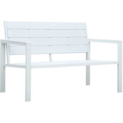 Maisonchic Modèle 539414 Banc de jardin blanc - Banc de jardin - Publicité Maisonchic Modèle 539414 Banc de jardin blanc - Banc de jardin - Publicité