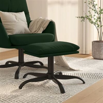 Non communiqué vidaXL Tabouret 60x60x36 cm velours vert foncé341580 Vert - Publicité Non communiqué vidaXL Tabouret 60x60x36 cm velours vert foncé341580 Vert - Publicité