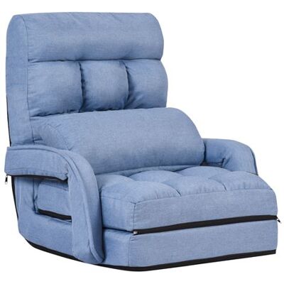 Non communiqué chauffeuse giantex 1 place convertible bleu 167 x 71 x 12cm en tissu avec oreiller,5 positions disponibles Bleu - Publicité Non communiqué chauffeuse giantex 1 place convertible bleu 167 x 71 x 12cm en tissu avec oreiller,5 positions disponibles Bleu - Publicité