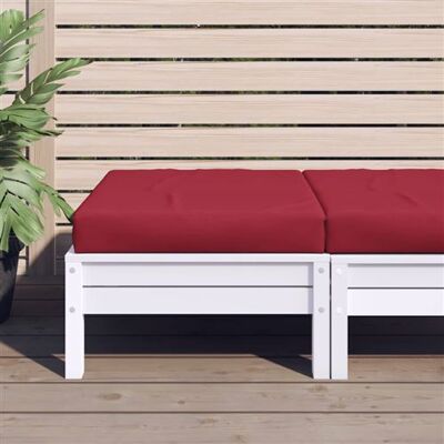 Non communiqué vidaXL Coussin de palette rouge bordeaux tissu oxford Rouge - Publicité Non communiqué vidaXL Coussin de palette rouge bordeaux tissu oxford Rouge - Publicité
