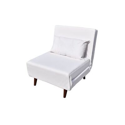 Nuits d'or - Fauteuil Convertible - Blanc - Canapé-lit - Publicité Nuits d'or - Fauteuil Convertible - Blanc - Canapé-lit - Publicité