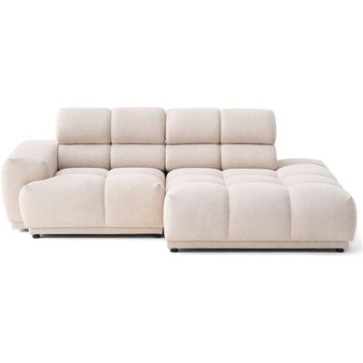 Non communiqué Canape droit fixe LISA DESIGN lisa design 3 places en tissu beige Beige - Publicité Non communiqué Canape droit fixe LISA DESIGN lisa design 3 places en tissu beige Beige - Publicité