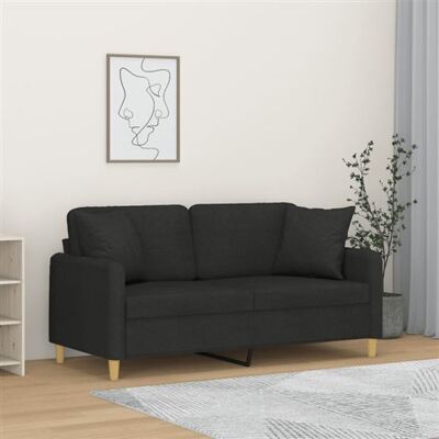 Canapé 2 places avec coussins - Design moderne - 140cm - Publicité Canapé 2 places avec coussins - Design moderne - 140cm - Publicité