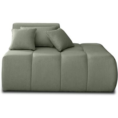 Lisa Design Caracas - Canapé Modulable Vert Sauge avec Coussins Bulle - Canapé - Publicité Lisa Design Caracas - Canapé Modulable Vert Sauge avec Coussins Bulle - Canapé - Publicité