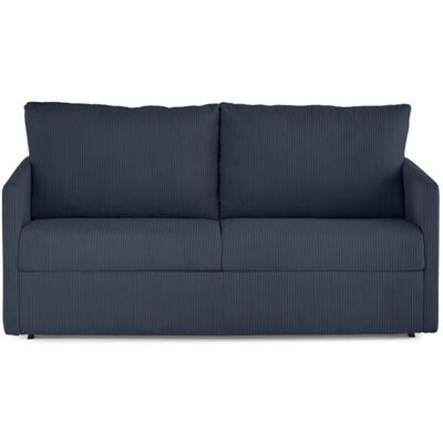 Non communiqué Canape droit BEST MOBILIER 3 places en velours bleu 94 x 178 x 90 cm Bleu nuit - Publicité Non communiqué Canape droit BEST MOBILIER 3 places en velours bleu 94 x 178 x 90 cm Bleu nuit - Publicité