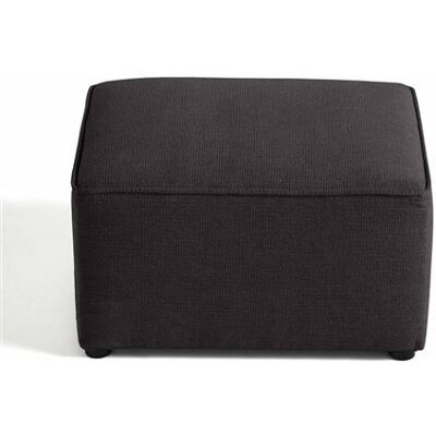 Non communiqué Canopy - pouf - en tissu texturé - Gris foncé $cou - Publicité Non communiqué Canopy - pouf - en tissu texturé - Gris foncé $cou - Publicité