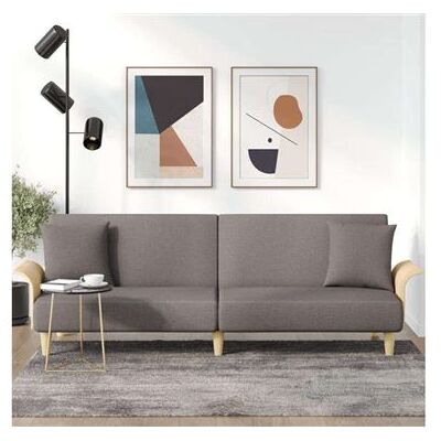 Non communiqué Canape convertible vidaxl 1 places en tissu marron 89 x 224 x 47 cm marron - Publicité Non communiqué Canape convertible vidaxl 1 places en tissu marron 89 x 224 x 47 cm marron - Publicité