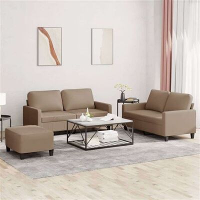 Non communiqué Canape droit vidaxl 2 places en simili-cuir marron 77 x 138 x 41 cm marron - Publicité Non communiqué Canape droit vidaxl 2 places en simili-cuir marron 77 x 138 x 41 cm marron - Publicité