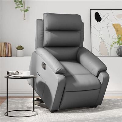 vidaXL Fauteuil inclinable électrique gris - Relaxation électrique - Publicité vidaXL Fauteuil inclinable électrique gris - Relaxation électrique - Publicité