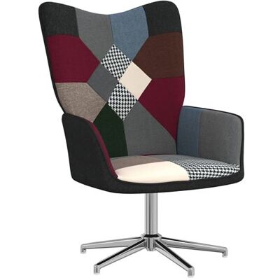 Non communiqué vidaXL Relaxstoel patchwork stof328201 Multicolore - Publicité Non communiqué vidaXL Relaxstoel patchwork stof328201 Multicolore - Publicité
