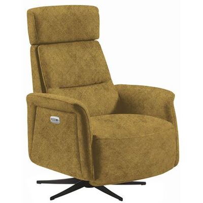 Altobuy NAZARE - Fauteuil Relax Électrique Microfibre Moutarde - Publicité Altobuy NAZARE - Fauteuil Relax Électrique Microfibre Moutarde - Publicité