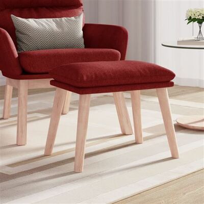 Non communiqué vidaXL Tabouret 45x29,5x35 cm tissu bordeaux341432 Rouge - Publicité Non communiqué vidaXL Tabouret 45x29,5x35 cm tissu bordeaux341432 Rouge - Publicité