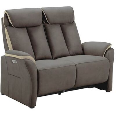 Non communiqué Canape relax ALTOBUY 2 places en coton gris 86 x 139 x 109 cm Gris - Publicité Non communiqué Canape relax ALTOBUY 2 places en coton gris 86 x 139 x 109 cm Gris - Publicité