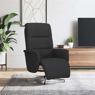 Fauteuil releveur VIDA XL en tissu noir - Fauteuil releveur - Publicité Fauteuil releveur VIDA XL en tissu noir - Fauteuil releveur - Publicité