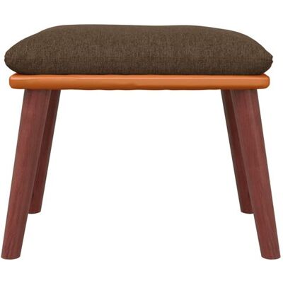 Non communiqué vidaXL Repose-pied Marron 45x29,5x35 cm Tissu et similicuir Marron - Publicité Non communiqué vidaXL Repose-pied Marron 45x29,5x35 cm Tissu et similicuir Marron - Publicité