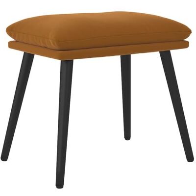 Non communiqué vidaXL Repose-pied Marron 45x29,5x35 cm Velours Marron - Publicité Non communiqué vidaXL Repose-pied Marron 45x29,5x35 cm Velours Marron - Publicité