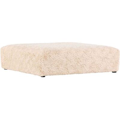 Homeroom Beige Frankie Pouf - Élégant & Confortable - Publicité Homeroom Beige Frankie Pouf - Élégant & Confortable - Publicité