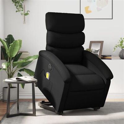 Non communiqué vidaXL Fauteuil de relaxation, massage, inclinable électrique similicuirnoir Noir - Publicité Non communiqué vidaXL Fauteuil de relaxation, massage, inclinable électrique similicuirnoir Noir - Publicité