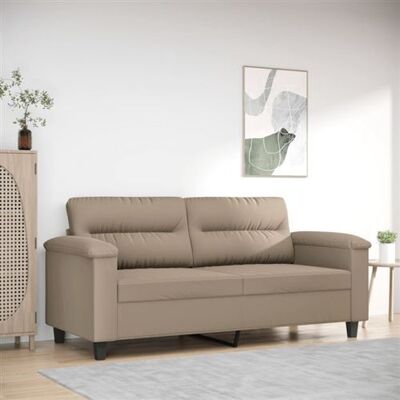 MAISONCHIC Modèle - Canapé 2 Places Microfibre Gris - Canapé - Publicité MAISONCHIC Modèle - Canapé 2 Places Microfibre Gris - Canapé - Publicité
