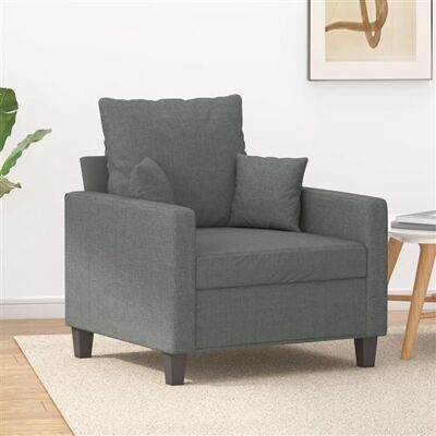 Non communiqué vidaXL Fauteuil Gris foncé 60 cm Tissu359252 Gris foncé - Publicité Non communiqué vidaXL Fauteuil Gris foncé 60 cm Tissu359252 Gris foncé - Publicité