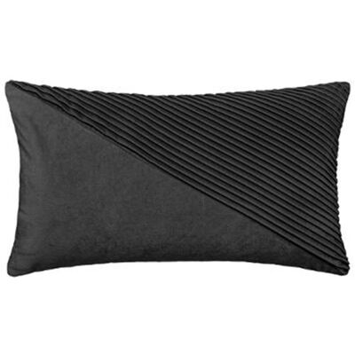Non communiqué Atmosphera Créateur d'intérieur - Coussin Déco en Velours "Semi Pli" 30x50cm Gris Gris - Publicité Non communiqué Atmosphera Créateur d'intérieur - Coussin Déco en Velours "Semi Pli" 30x50cm Gris Gris - Publicité