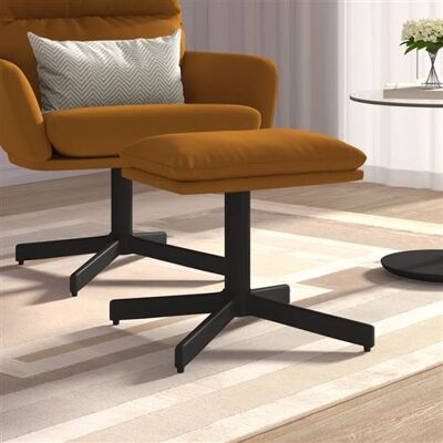 Non communiqué vidaXL Tabouret 60x60x36 cm velours marron341634 Marron - Publicité Non communiqué vidaXL Tabouret 60x60x36 cm velours marron341634 Marron - Publicité