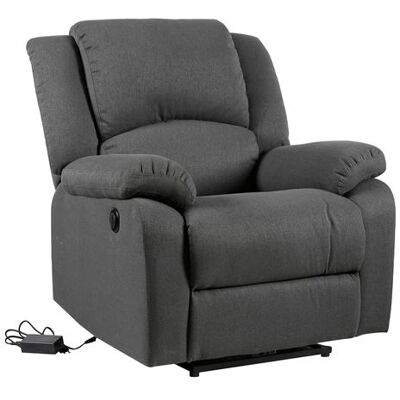 Happy Garden Fauteuil électrique inclinable CLOUD gris anthracite gris anthracite - Publicité Happy Garden Fauteuil électrique inclinable CLOUD gris anthracite gris anthracite - Publicité