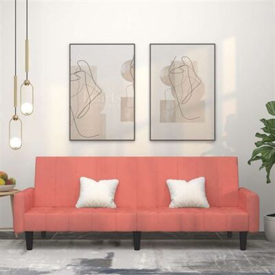 vidaXL Canapé-Lit Rose 2 Places - Sofa Bed - Publicité vidaXL Canapé-Lit Rose 2 Places - Sofa Bed - Publicité