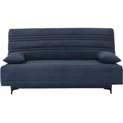 Non communiqué Banquette clic clac 3 places - Tissu bleu - 199 x 96 x 103 cm - KRISTEN bleu - Publicité Non communiqué Banquette clic clac 3 places - Tissu bleu - 199 x 96 x 103 cm - KRISTEN bleu - Publicité